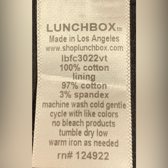 Kids Ivory with Black Pin-Striped Vest by LUNCHBOX. - Picture 4 of 4